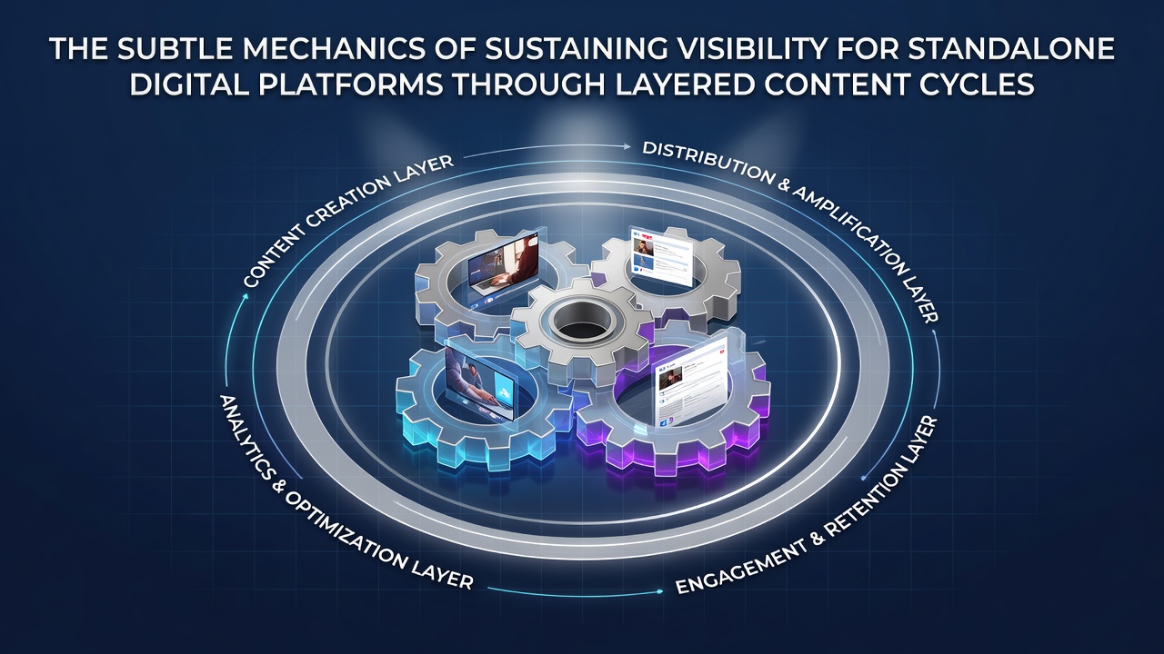The Subtle Mechanics of Sustaining Visibility for Standalone Digital Platforms Through Layered Content Cycles